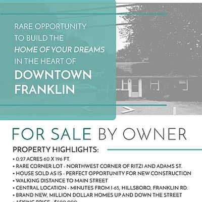 1110 Adams St, Franklin, TN 37064