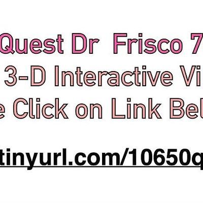 10650 Quest Dr, Frisco, TX 75035