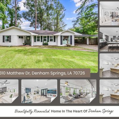 310 Matthew Dr, Denham Springs, LA 70726