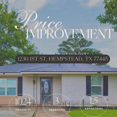 1230 1 St St, Hempstead, TX 77445