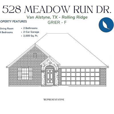 528 Meadow Run Drive, Van Alstyne, TX 75495