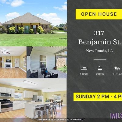 317 Benjamin St, New Roads, LA 70760